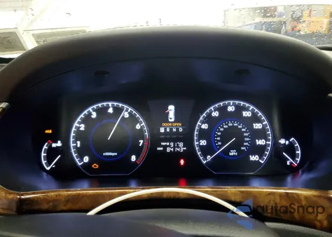 2012 Hyundai Equus Signature z USA, uszkodzony, nr VIN KMHGH4JHXCU044843